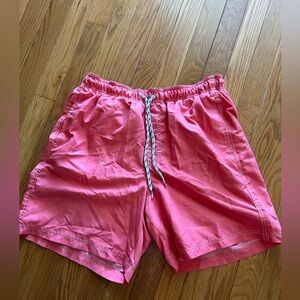 Men’s Croft & Barrow swim trunks size M salmon color